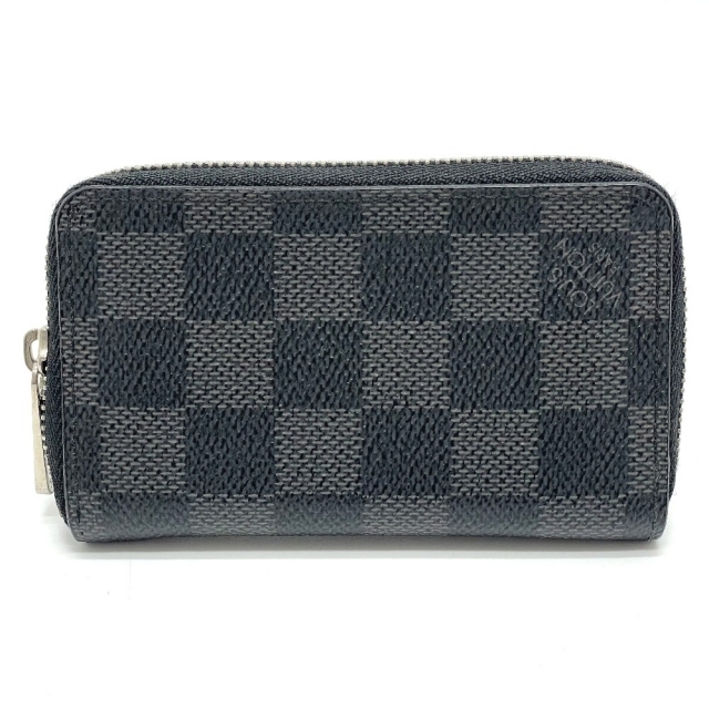 ルイヴィトン LOUIS VUITTON ジッピーコインパース N63076 ダミエグラフィット 小銭入れ カードケース コインケース ダミエグラフィットキャンバス ブラック