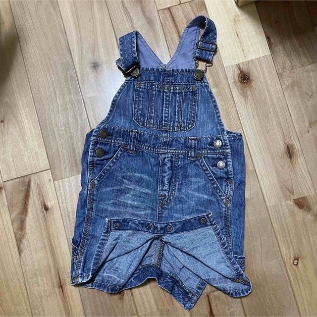 babyGAP(ベビーギャップ)のオーバーオール サロペット デニム まとめ売り キッズ/ベビー/マタニティのベビー服(~85cm)(パンツ)の商品写真