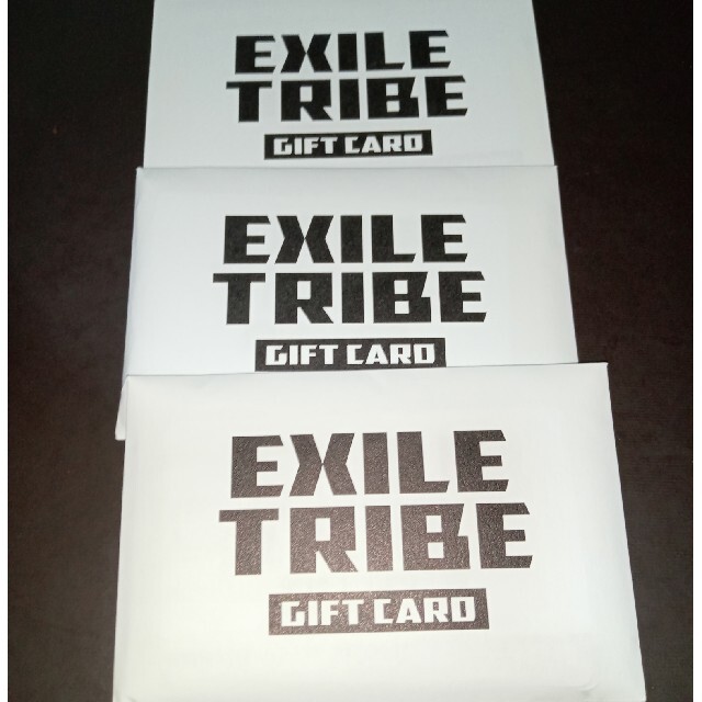 EXILE TRIBE GIFT CARD　エグザイル　ギフト　カードチケット