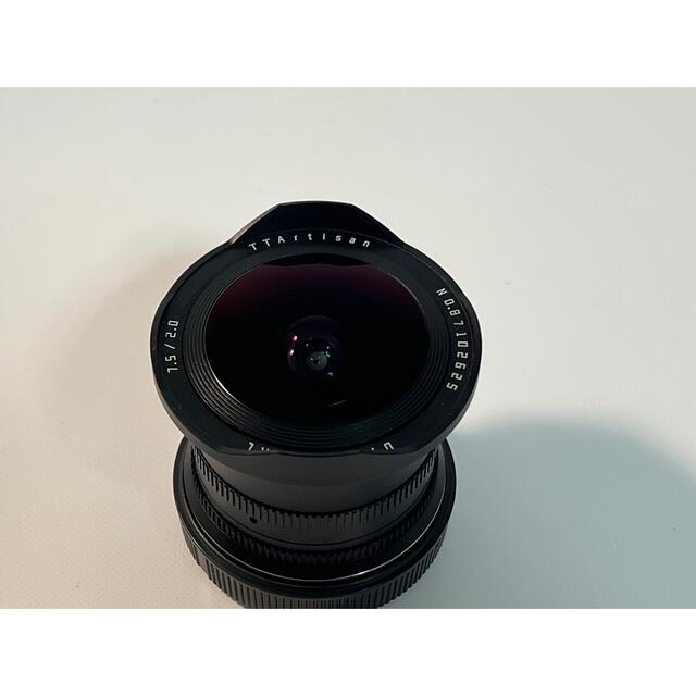 TTArtisan 7.5mm F2 C Fisheye キヤノンRFマウント