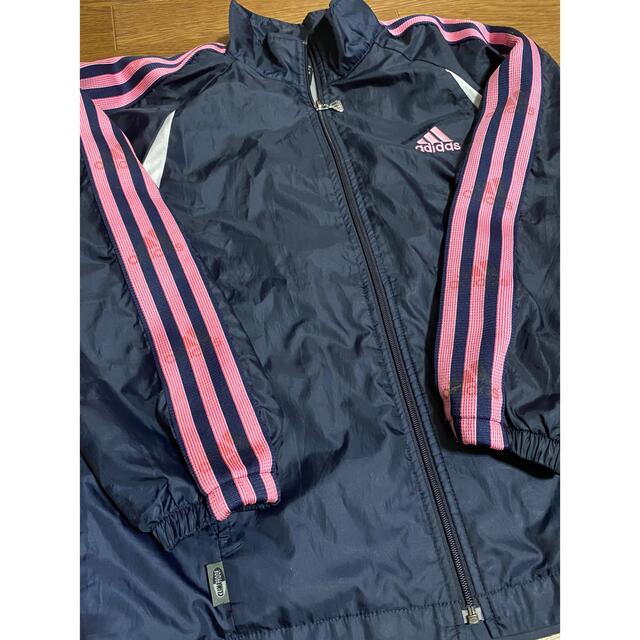 adidas(アディダス)のadidasジャンパー上 キッズ/ベビー/マタニティのキッズ服女の子用(90cm~)(ジャケット/上着)の商品写真