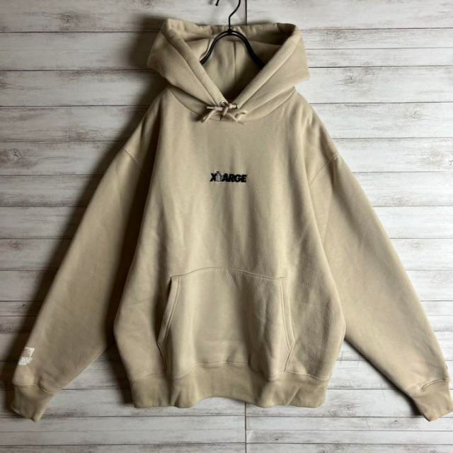 【最高デザイン】FR2 XLARGE 限定コラボ 希少 パーカー バックプリント