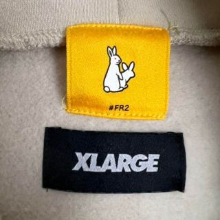 最高デザイン】FR2 XLARGE 限定コラボ 希少 パーカー バックプリントの