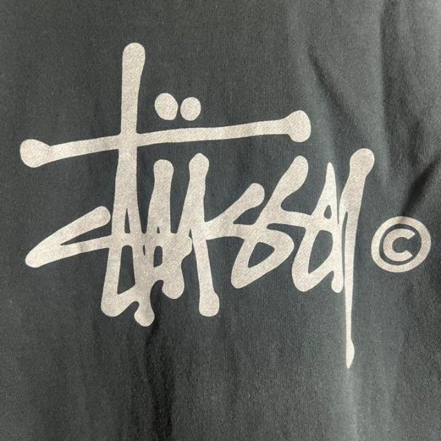 【超希少カラー】 STUSSY パーカー バックロゴ 入手困難 ツートン