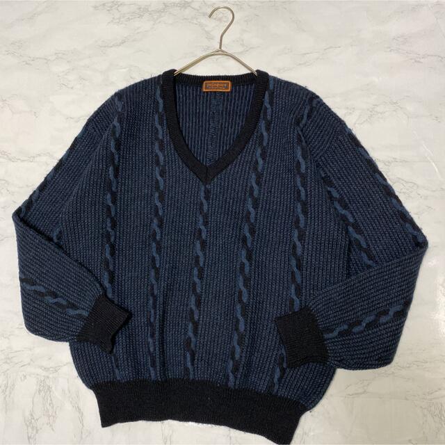 評判 Yves Saint Laurent ヴィンテージ 総柄ニット 福助期 ilam.org