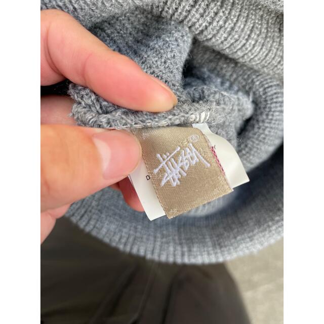 stussy beanie gray