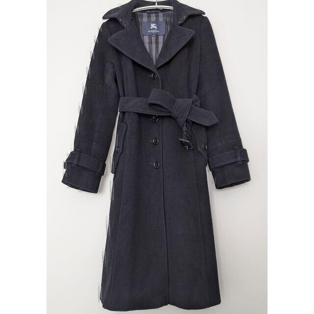ジャケット BURBERRY ファー付 ロングコート.の通販 by shop ...
