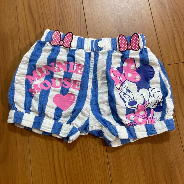 Disney(ディズニー)のショートパンツ　ミニー キッズ/ベビー/マタニティのキッズ服女の子用(90cm~)(パンツ/スパッツ)の商品写真