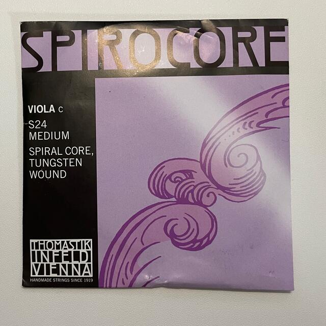 【更に値下げしました】新品未使用　Viola弦　Spirocore C線 楽器の弦楽器(ヴィオラ)の商品写真