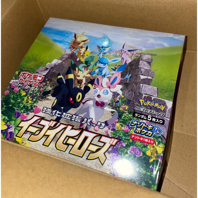 Box/デッキ/パックポケモンカードゲーム イーブイヒーローズ 未開封BOX シュリンク付