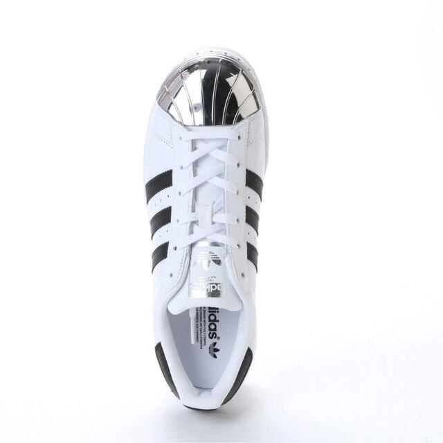 adidas(アディダス)のアディダス スーパースター ホワイト ブラック W メンズの靴/シューズ(スニーカー)の商品写真
