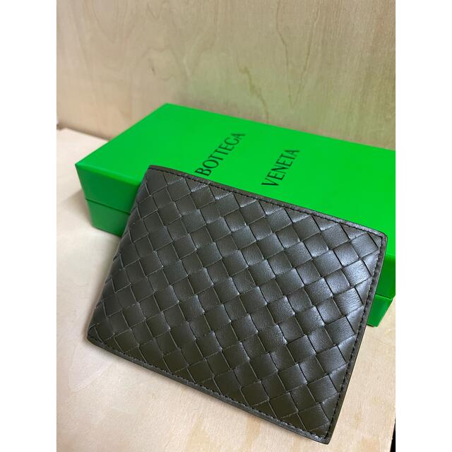 新品未使用】BOTTEGA VENETA 二つ折り財布 - 折り財布