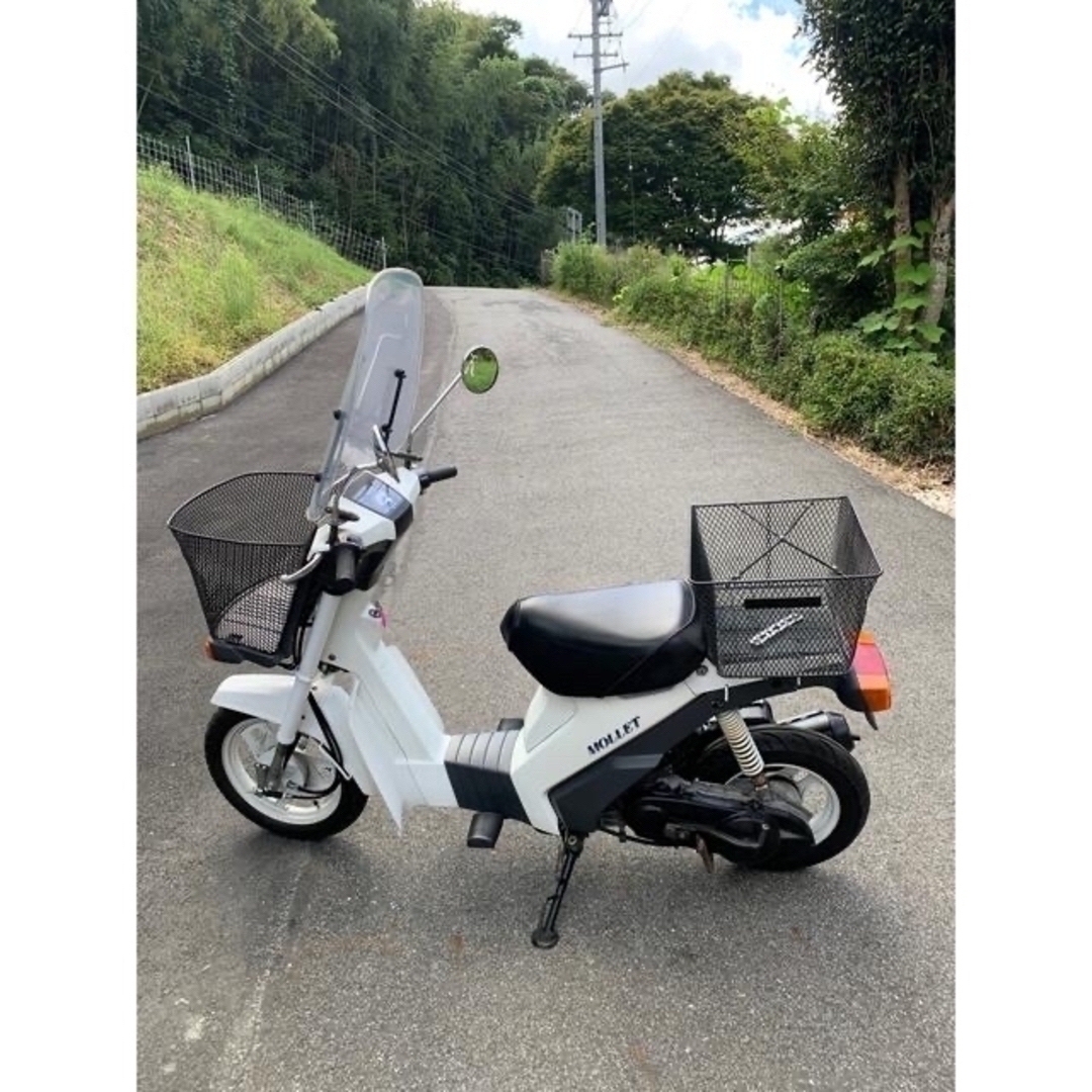 スズキ(スズキ)の★スズキ、モレット50.風防付き★ 自動車/バイクのバイク(車体)の商品写真