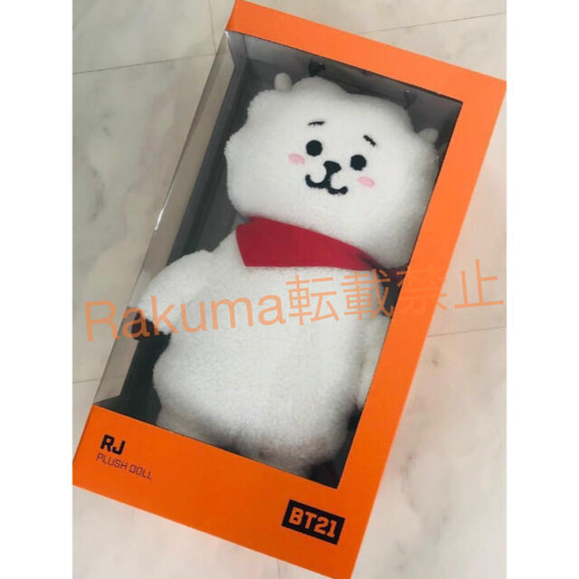 ぬいぐるみ BT21 RJ ぬいぐるみ ジャンボ スタンディングドール 新品 公式