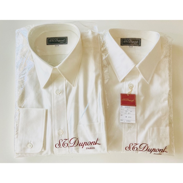 S.T. Dupont(エステーデュポン)の◆定価26千　S.T.Dupont 2枚　紳士　シャツ　新品 メンズのトップス(シャツ)の商品写真