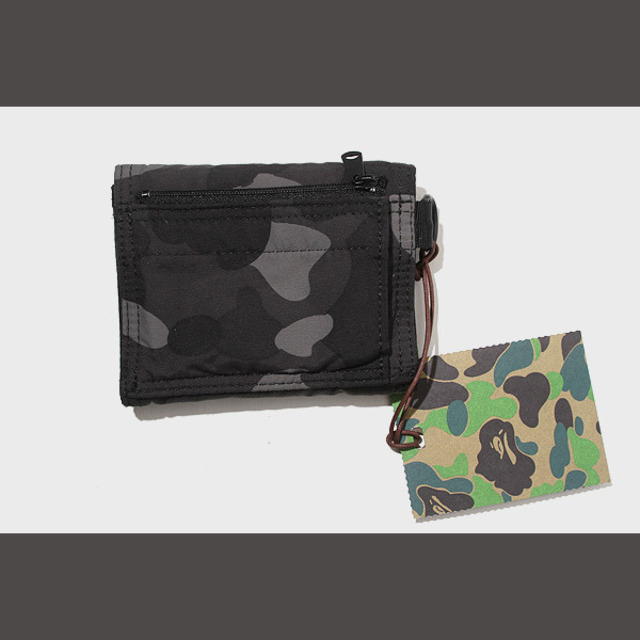 BAPE × PORTER 財布 COLOR CAMO WALLET M