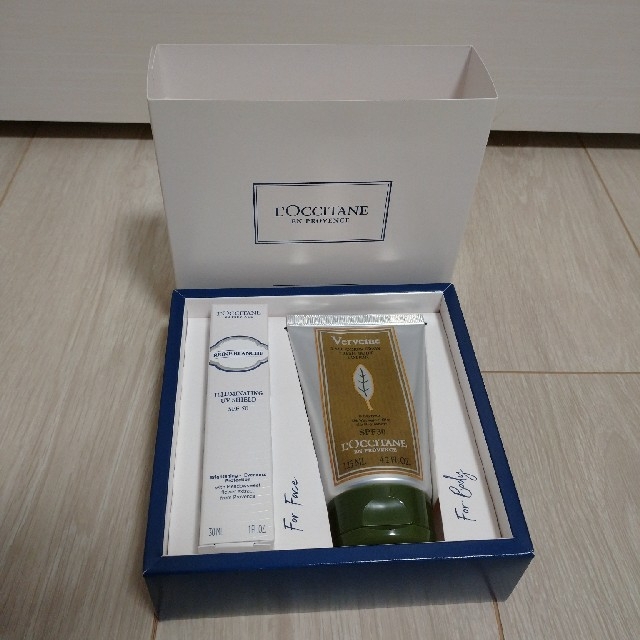 L'OCCITANE(ロクシタン)のロクシタンUVフェイス＆ボディデュオ コスメ/美容のスキンケア/基礎化粧品(フェイスクリーム)の商品写真