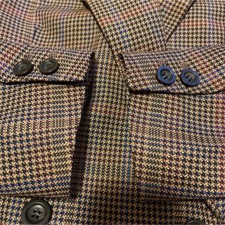 NOBLEノーブル チェックピークドロングジャケット 純正特注品 hipomoto.com