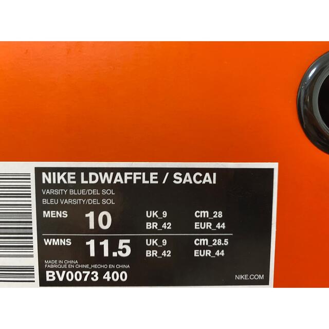 サカイ×ナイキ / sacai × NIKE LDV WAFFLE アウトレット評判 靴