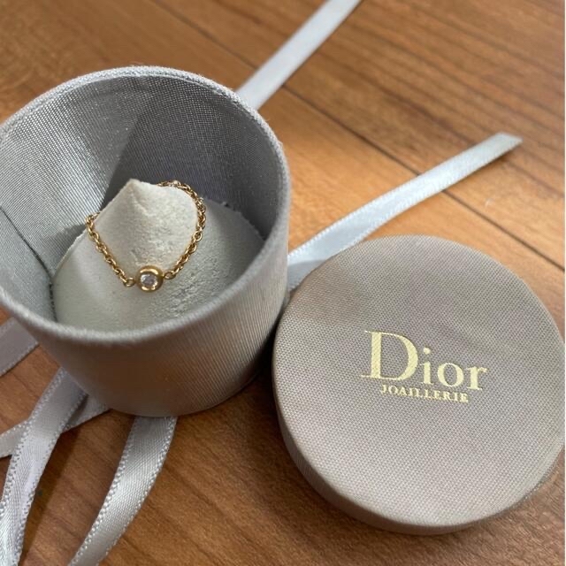 Christian Dior(クリスチャンディオール)の【セルリアン様専用】ディオール　ミミウィ　チェーンリング レディースのアクセサリー(リング(指輪))の商品写真