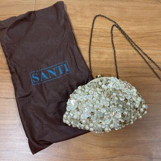 SANTI bag  ビジュー  キラキラ✨クラッチ