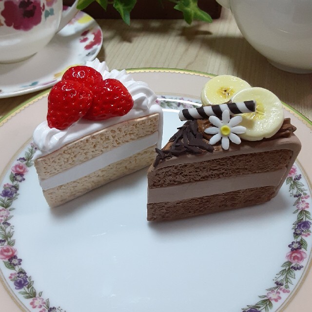 アソートケーキ＊フェイクスイーツ＊食品サンプル ハンドメイドのおもちゃ(その他)の商品写真