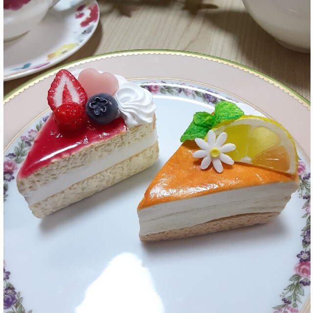 アソートケーキ＊フェイクスイーツ＊食品サンプル ハンドメイドのおもちゃ(その他)の商品写真