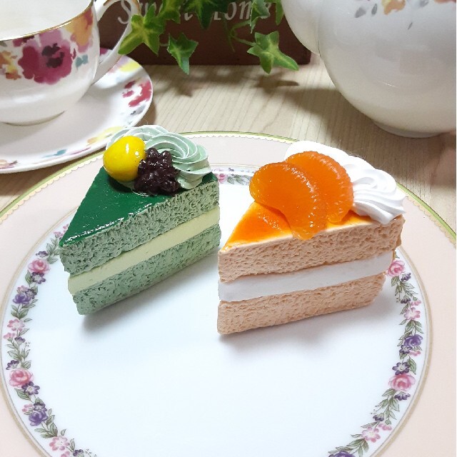 アソートケーキ＊フェイクスイーツ＊食品サンプル ハンドメイドのおもちゃ(その他)の商品写真