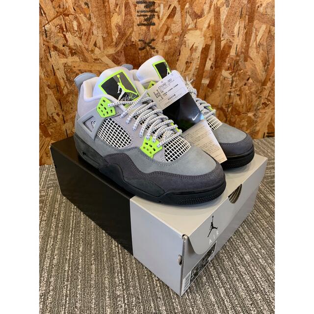 snkrdunk状態NIKE AIR JORDAN 4 "AIR MAX 95 NEON"  ナイキ