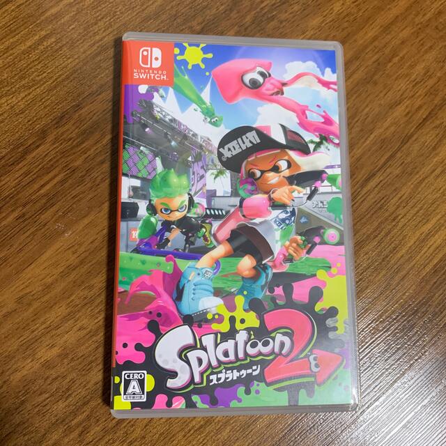 🦑美品🦑スプラトゥーン2 Switch エンタメ/ホビーのゲームソフト/ゲーム機本体(家庭用ゲームソフト)の商品写真