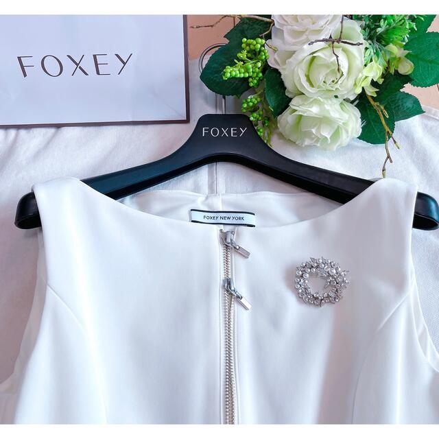 FOXEY 2019年Twigg Knit Dress38 極美品 Rene 売れ筋のランキング www