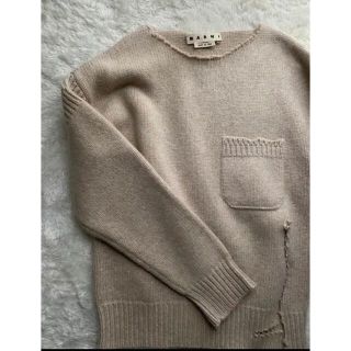 Marni - 定価10万‼️ marni 20aw パクソジュン着用 ダメージニット