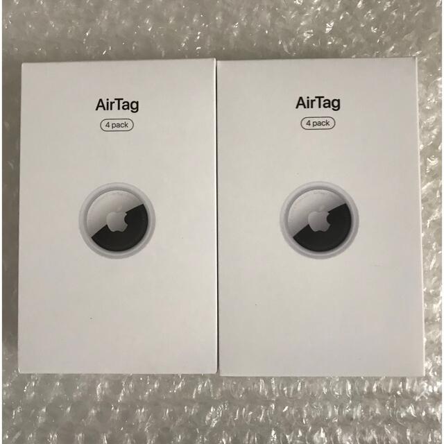 新品未開封】Apple AirTag 純正 本体 4個入り✖️2セット-