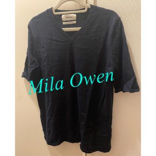 ミラオーウェン(Mila Owen)のニットTシャツ(Tシャツ(半袖/袖なし))