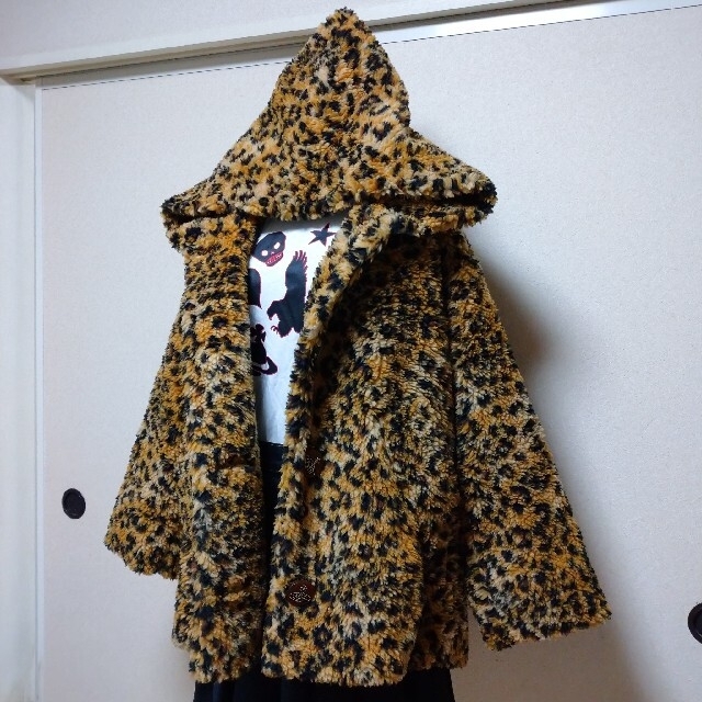 Vivienne Westwood フェイクファー　レオパード　ジャケットコート