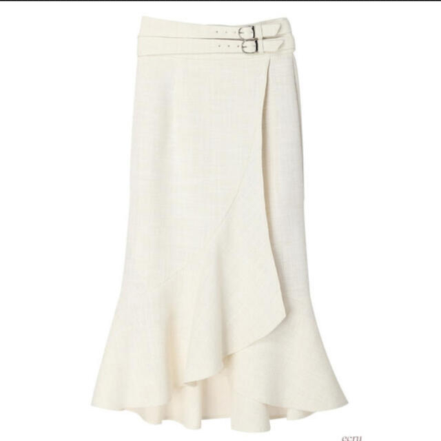 Double Belted Tweed Wrap Skirt ♡ 1