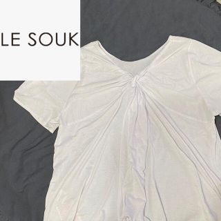 ルスーク(Le souk)のLE SOUK CECIL McBEE ZARA EMODA トップス(カットソー(半袖/袖なし))