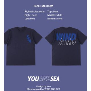 ウィンダンシー(WIND AND SEA)のウィンダンシー  カスタマイズTシャツ(Tシャツ/カットソー(半袖/袖なし))