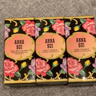 アナスイ(ANNA SUI)のANNA SUI アナスイ　ネイルカラー　3色セット(マニキュア)