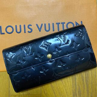 ヴィトン(LOUIS VUITTON) ヴェルニ 財布(レディース)(ブラック/黒色系 ...