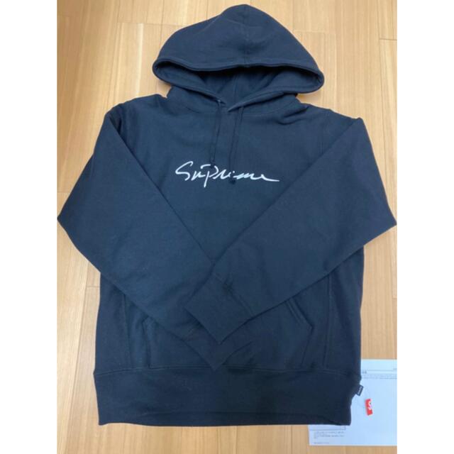 【新古品タグ付】Classic Script Hooded Sweatshirt