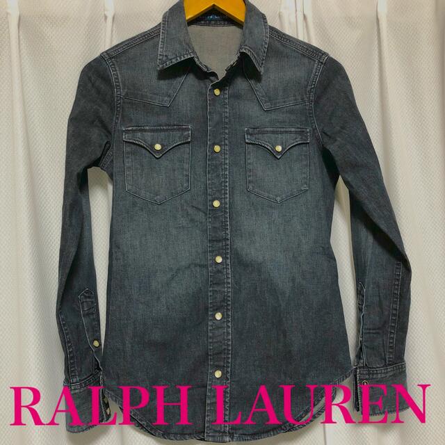 Ralph Lauren(ラルフローレン)のRALPH LAUREN  デニムジャケット　シャツ 美シルエット レディースのジャケット/アウター(Gジャン/デニムジャケット)の商品写真