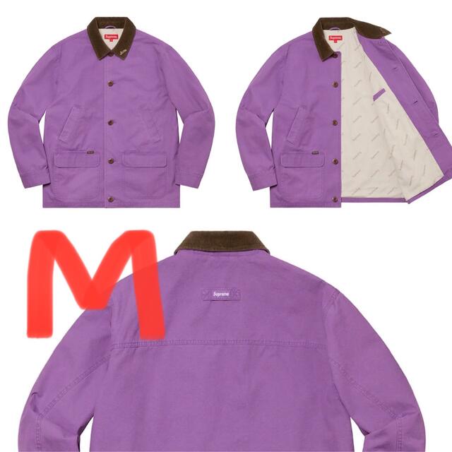 Supreme(シュプリーム)のSupreme Barn Coat サイズM Dusty Purple  メンズのジャケット/アウター(カバーオール)の商品写真