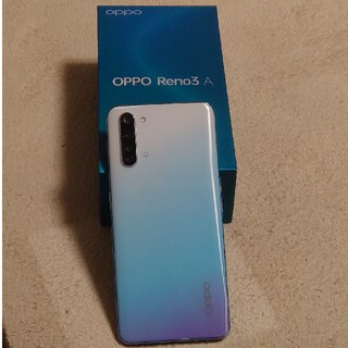 オッポ(OPPO)のOPPO Reno3 A  SIMフリー 美品 付属品完備(スマートフォン本体)