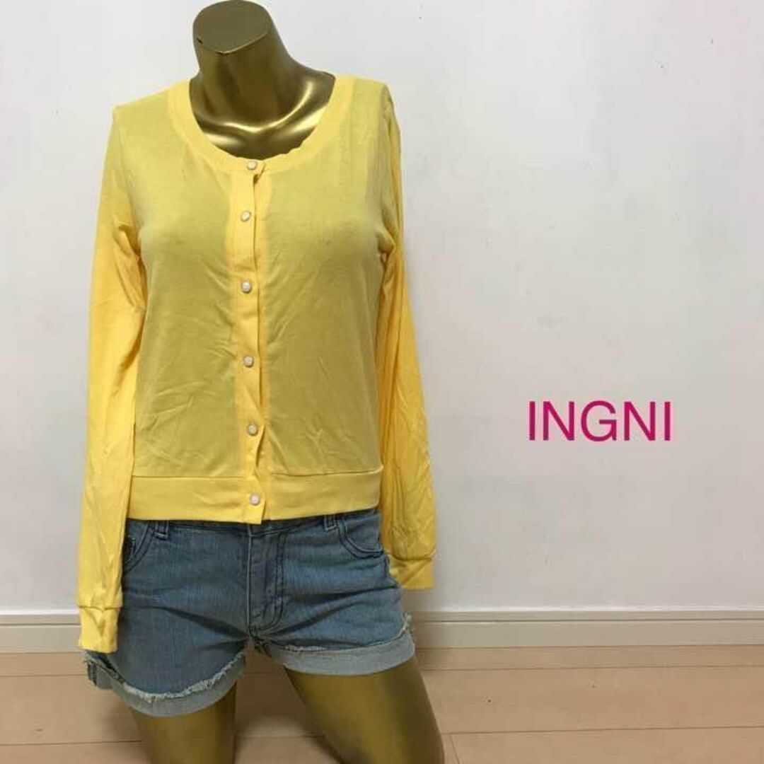 INGNI(イング)の【0419】INGNI カーディガン M レディースのトップス(カーディガン)の商品写真