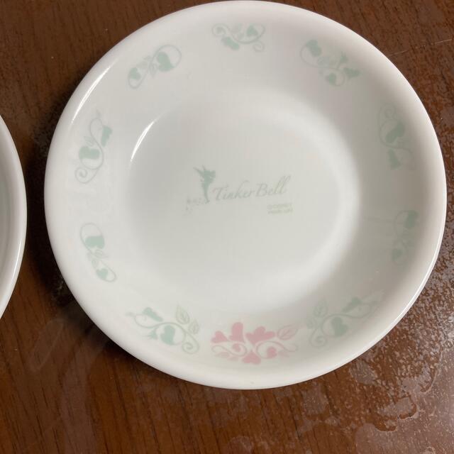 CORELLE(コレール)のディズニー　ミニ　コレール　アリス　ティンカーベル インテリア/住まい/日用品のキッチン/食器(食器)の商品写真