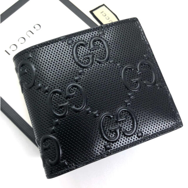 SALE/55%OFF】 未使用品 GUCCI 札入れ 473916 ブラック 35 asakusa.sub.jp