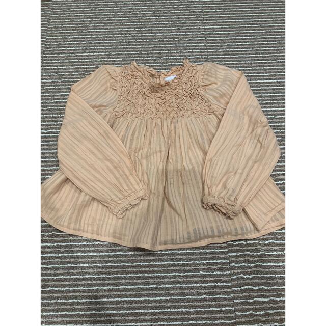 ZARA(ザラ)のZARA シャツ キッズ/ベビー/マタニティのキッズ服女の子用(90cm~)(ブラウス)の商品写真