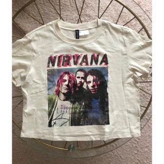 エイチアンドエム(H&M)のnilburnerTシャツ白L(Tシャツ(半袖/袖なし))