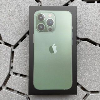 アイフォーン(iPhone)のiPhone 13 pro 128GB SIMフリー アルパイングリーン(スマートフォン本体)